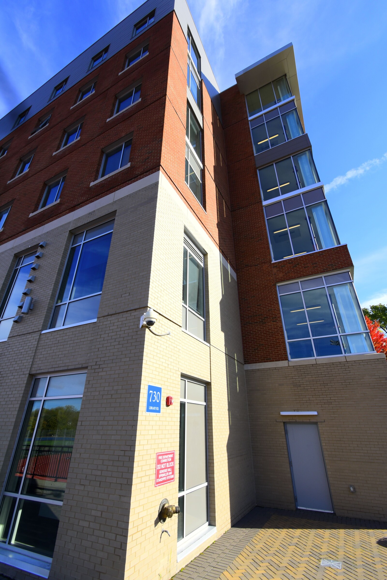 Commercial Glass Additions at University of Genesee Hall Flower City