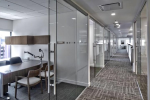 glass gliding systems at Bank of America